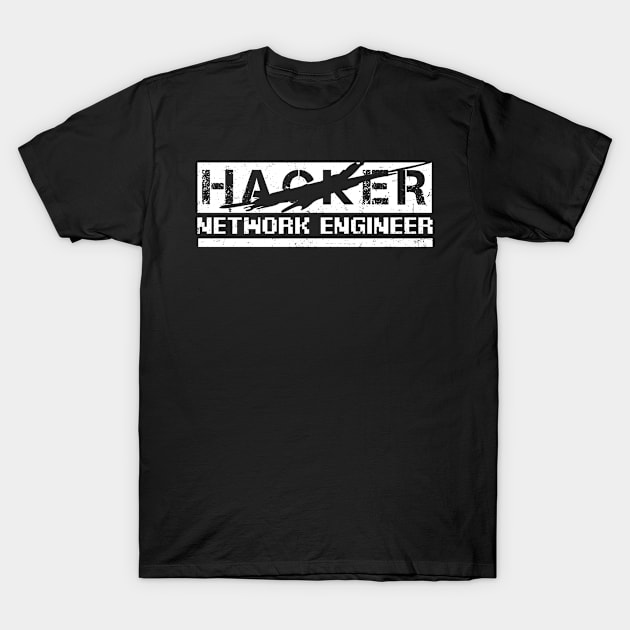 Network Engineer T Shirt | Hacker Gift T-Shirt by Gawkclothing